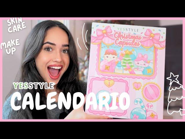 Calendario de Adviento de YesStyle 2024  KBeauty: Skincare, Maquillaje y más… 