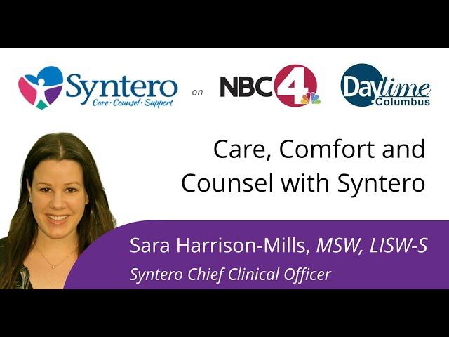 NBC4 Daytime Columbus: Syntero Care, Comfort and Counsel with Syntero