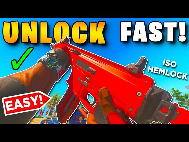 *NEW* FASTEST WAY TO GET THE ISO HEMLOCK In MW2 SEASON 4 (How To Unlock The ISO Hemlock Fast MW2)