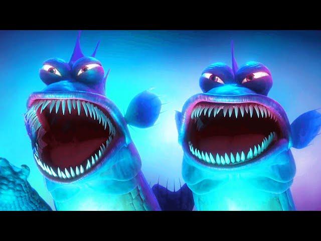 ICE AGE CONTINENTAL DRIFT Clips -  "The Monsters" (2012)