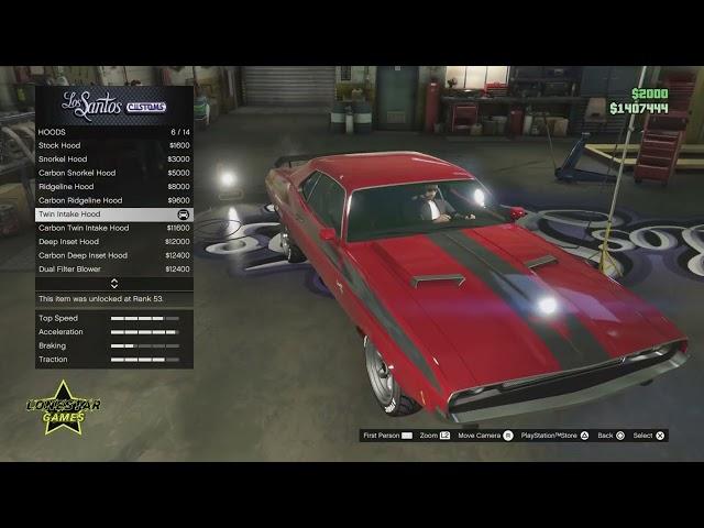 GTA 5 Marvel Hawkeye Dodge Challenger Build