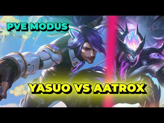 Schaffen wir es jetzt? YASUO gegen AATROX im PVE MODUS SWARM