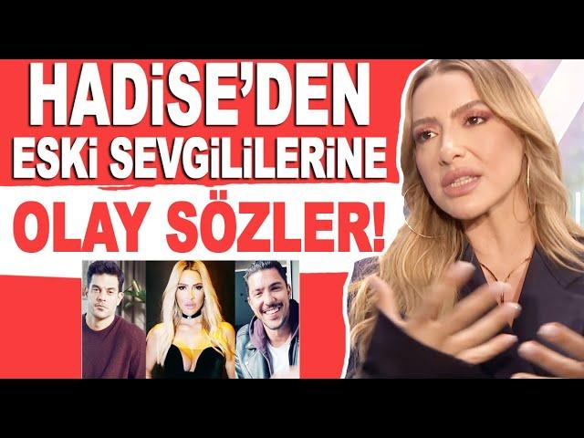 Olay kadın Hadise'den Kaan Yıldırım ve Mehmet Dinçerler'e gönderme!