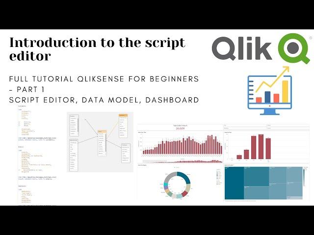 QlikSense Script Editor & Data Model Basic tutorial. Build QlikSense app from scratch.