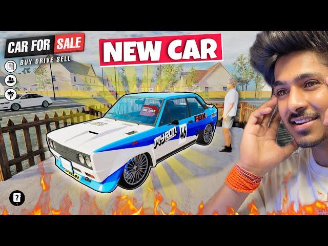 NEW ABARTH CAR  PURCHASE + SHOWROOM UPGRADE | CAR FOR SALE SIMULATOR 2023 HINDI | NEW MAP EP05