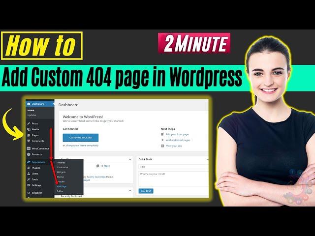 How to add custom 404 page in wordpress 2024