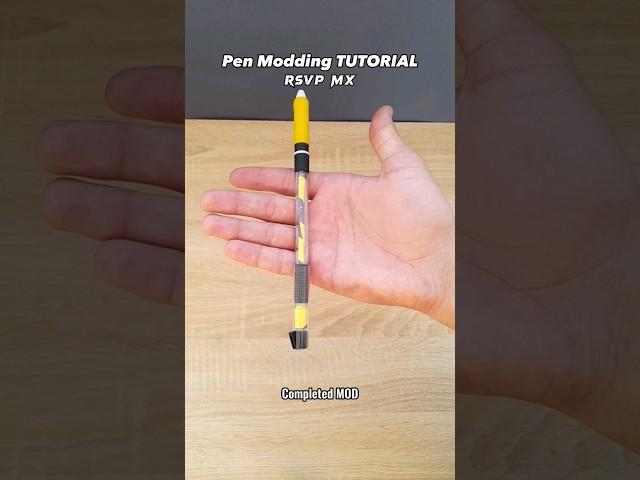 RSVP MX mod tutorial ️ #shorts #craft #penmodding