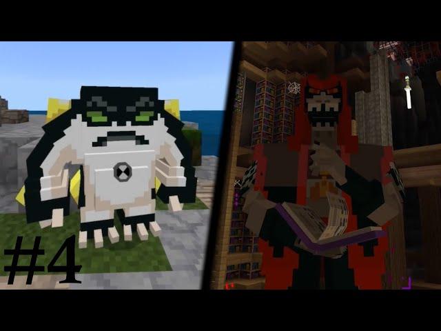 CANNONBOLT ONE SHOTS HEX! - Minecraft x Ben 10 - Walkthrough Part 4