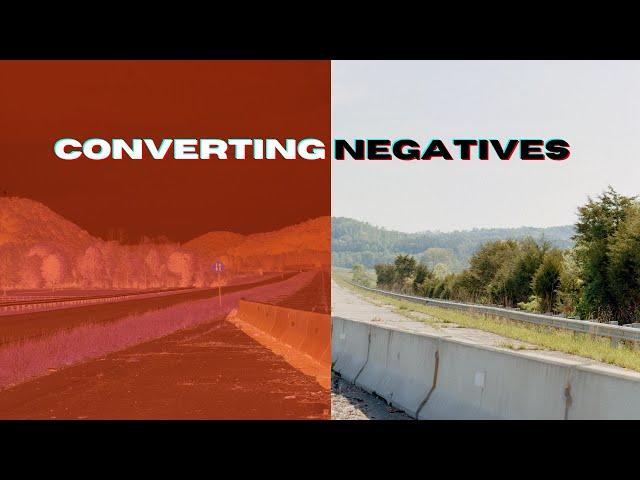 how I convert my film negatives | negative lab pro & film lab