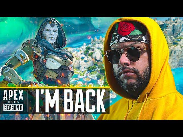 I'M BACK! | NEW LEGEND ASH GAMEPLAY! | APEX LEGENDS SEASON 11 ESCAPE