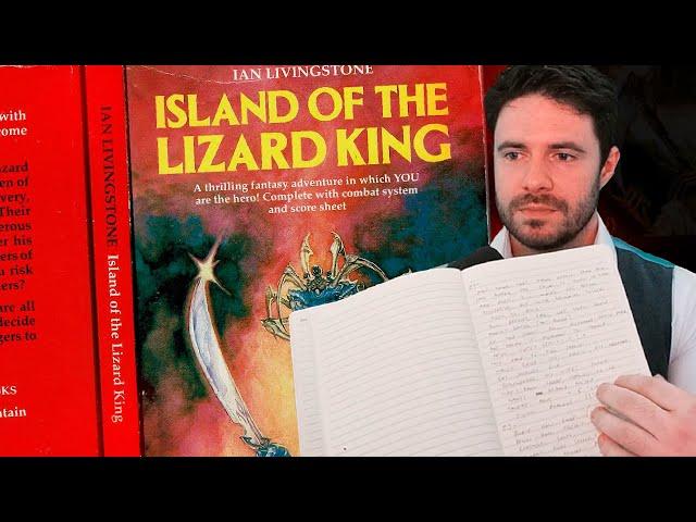 Josh Strife Hayes Plays 'Island of the Lizard King' - Fighting Fantasy Adventure Book