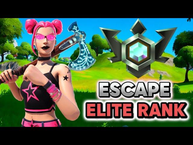 How To Get Out Of ELITE RANK In Fortnite... (Chapter 5 Season 2)