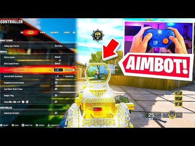 NEW BO6 Aim Assist Settings Make Controller Players Overpowered!  (Black Ops 6 Best Settings)