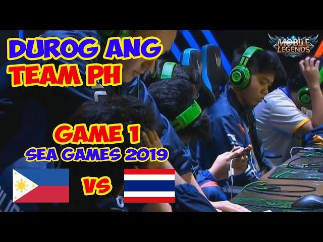 GAME 1 | | SEA GAMES 2019 DAY 1 | MOBILE LEGENDS | PH vs THA