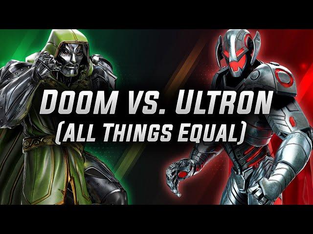 Doom vs. Ultron (All Things Equal) - MARVEL Strike Force - MSF