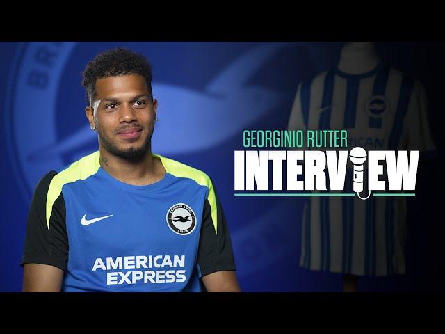 GEORGINIO RUTTER | Exclusive FIRST Interview As Brighton Player