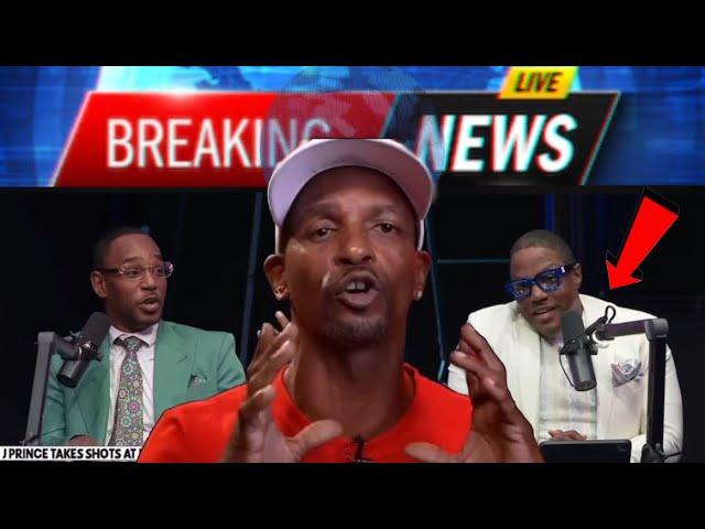 Camron PULLS Up To J Prince Podcast w/ 13 Harlem GD’s Blocked Hallway Charleston White Rushed To Car