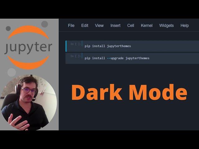 How to change Jupyter Notebook to Dark Mode | Jupyter Notebook Dark Mode | Jupyter Themes