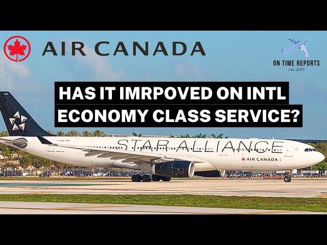 Air Canada TORONTO to LONDON HEATHROW Transatlantic International Economy Class TRIP REPORT