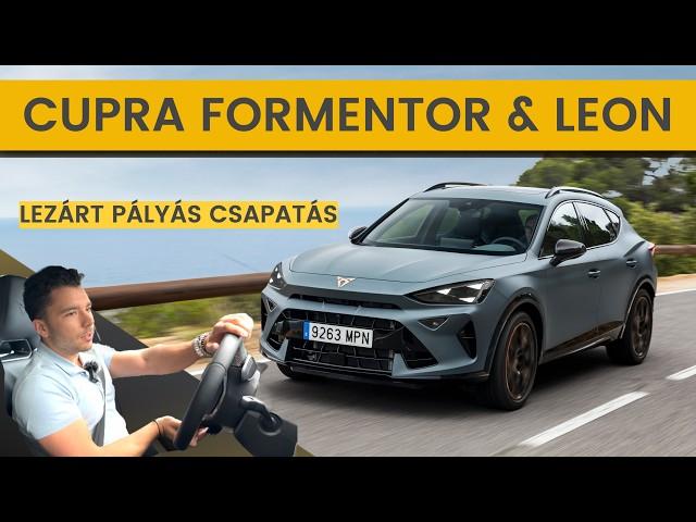 Cupra Formentor & Leon 2024. Meghajtottuk az új Cuprákat! DRIVEN nemzetközi bemutató