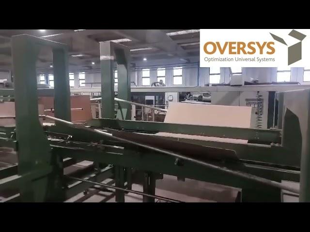 VIDEO OVERSYS U70101024 CURIONI 4100 NT 2 COLOR FLEXO FOLDER GLUER WITH ROTARY DIE CUTTER