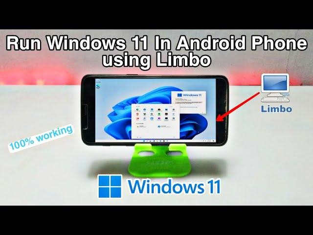 Run Windows 11 in Android Phone Using Limbo PC Emulator | 100% Working Proof | Windows 11 in Android