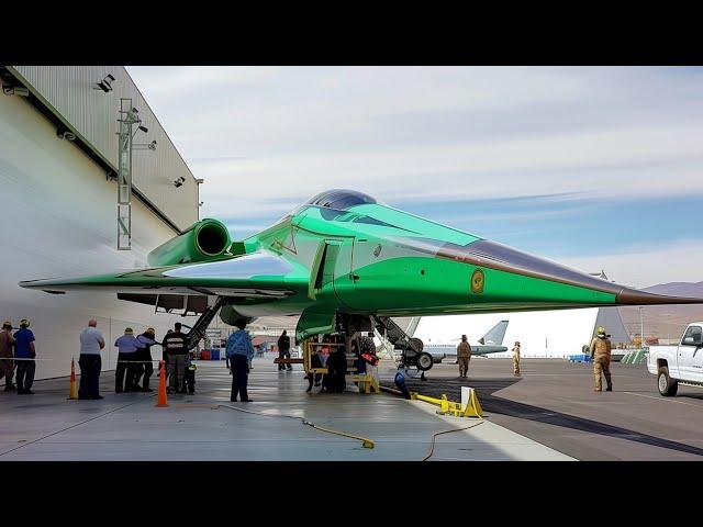 NASA Finally Unveiled 'Quiet' X-59 Supersonic Aircraft