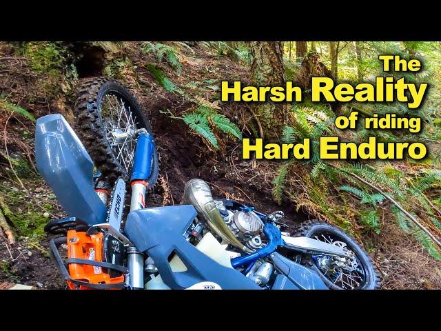 The Harsh Reality of attempting Hard Enduro