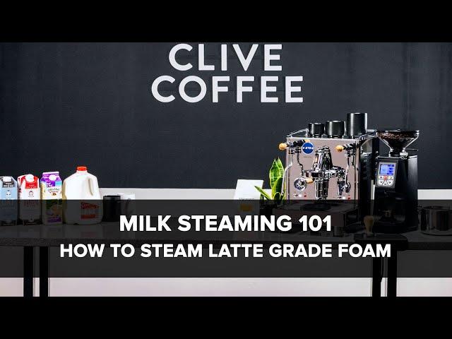 Milk Steaming 101 - How to Steam Latte-Grade Foam