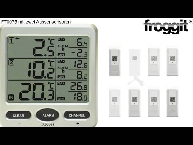 Froggit FT0075 Funkthermometer Multykanal