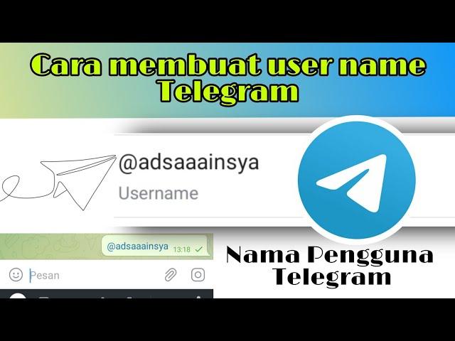 Cara membuat username / nama pengguna telegram