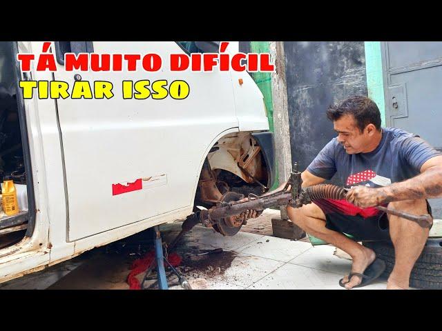 PROJETO MOTORHOME CASEIRO TIRANDO a CAIXA de DIREÇÃO DA DUCATO QUASE CHOREI DE RAIVA  EP 08