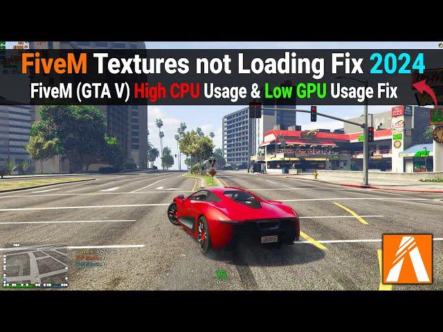 FiveM Textures not Loading Fix 2024 | Fix FiveM High CPU Usage & Low GPU Usage | FiveM FPS BOOST