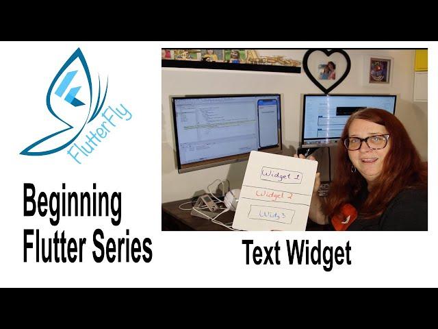Beginning Flutter: Text Widget