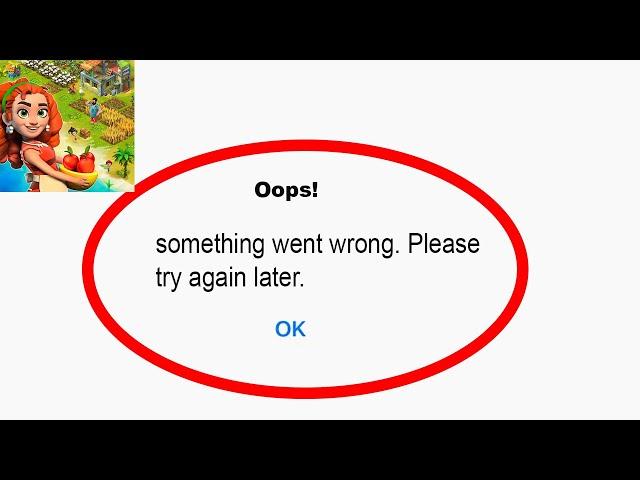 Fix Family Island App Oops Something Went Wrong Error | Fix Family Island something went wrong error