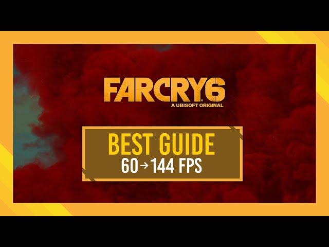 BEST Optimization Guide | Max FPS + Visibility | Far Cry 6 | Best Settings