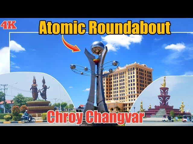 Atomic Roundabout in Chroy Changvar Area I PHNOM PENH