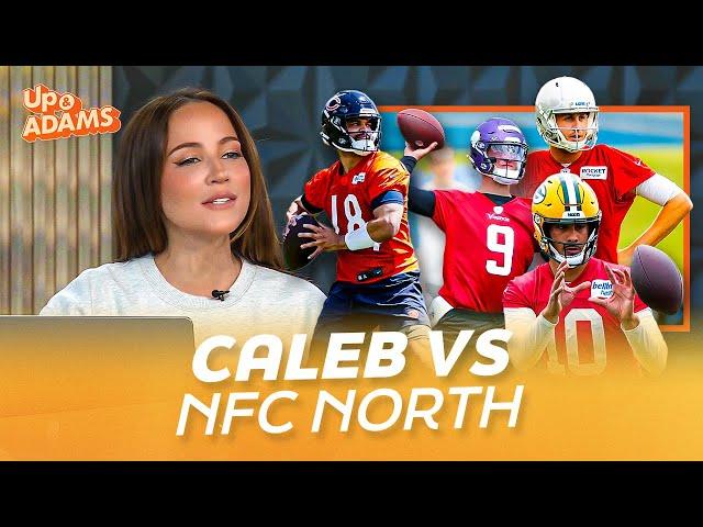 Caleb Williams vs the NFC North! Kay Adams Reacts to #1 Overall Pick Speaking to the Media
