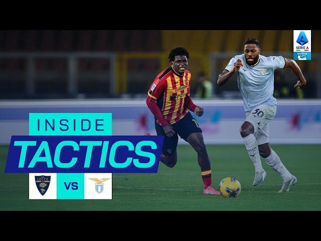 A Tactical Deep-Dive into Lecce-Lazio with Dorgu-Tavares | Inside Tactics | Serie A 2024/25