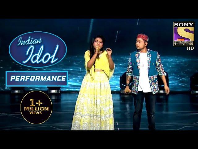 Arunita और Pawandeep ने दिया पे 'Pyar Hua Ikrar Hua' Duet Performance | Indian Idol Season 12