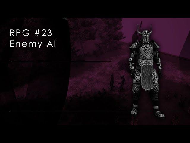 RPG in Unity #23 - AI - NavMeshAgent & setting the destination