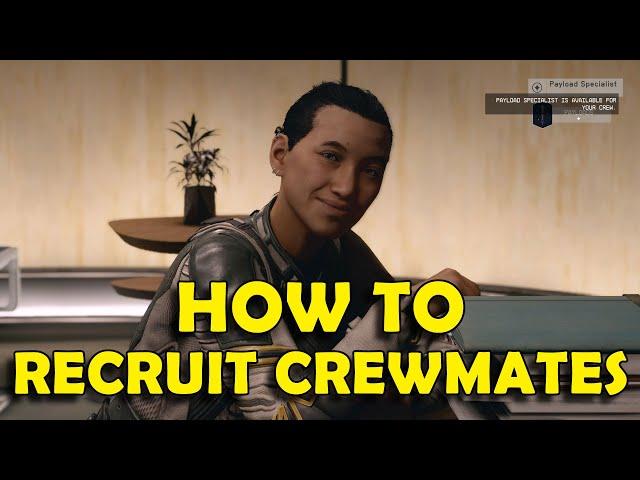 Starfield How to Recruit Crewmates / Companions (The Family You Choose Achievement Guide)