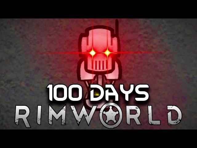 I Spent 100 Days as an Android in Rimworld... Here's What Happened