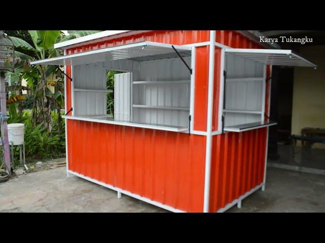 Cara Membuat Booth Container 3x2 meter