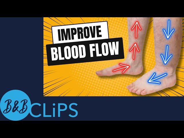 Instantly Improve Leg Circulation & Blood Flow While Standing pt 1