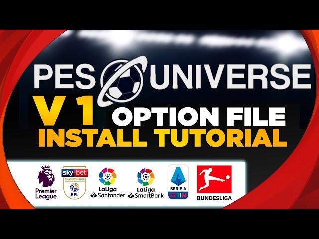 PES 2021 PESUNIVERSE V1 OPTION FILE INSTALL TUTORIAL [PS4 ONLY]