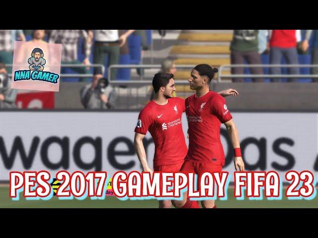 PES 2017 | NEW GAMEPLAY MOD LIKE FIFA 23