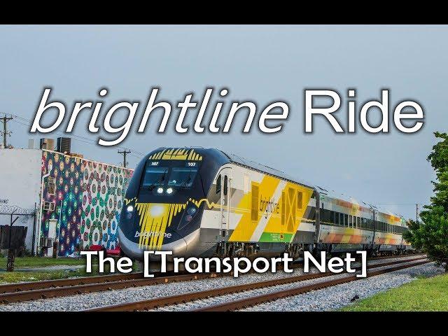 A full ride on Florida's Brightline Train from Miami to West Palm Beach, FL