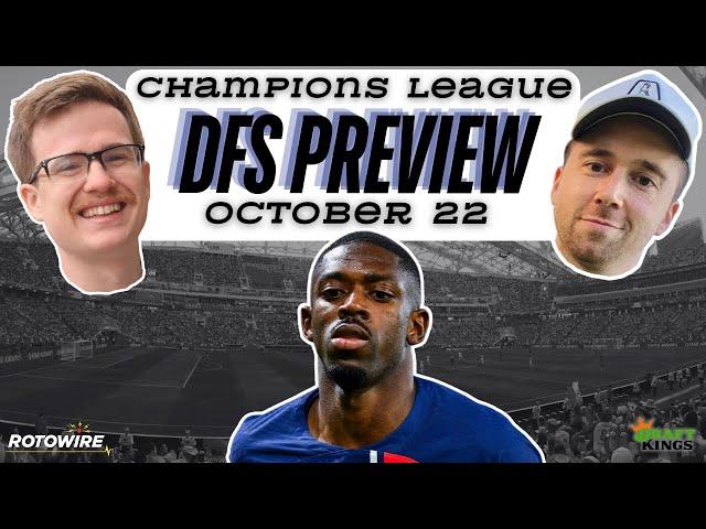 DraftKings UCL Strategies for Tuesday, Oct. 22: The Champ Is Here