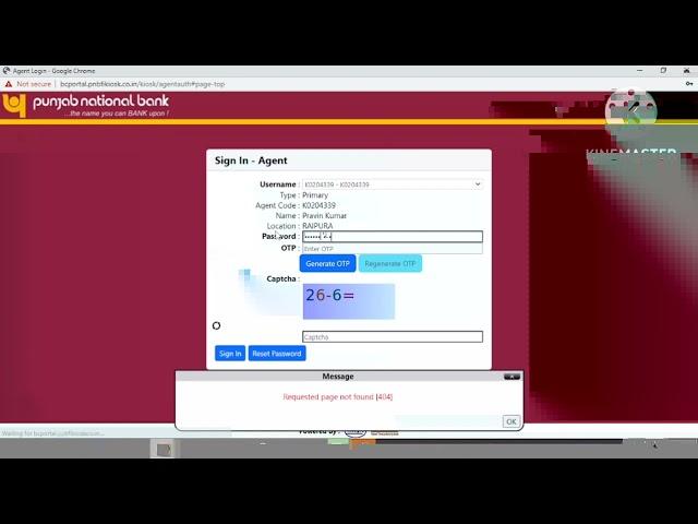 PNB BCA। USER ID EXPIRED SOLUTION। #csp #pnb #csc #bc
